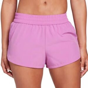 DSG Mid Rise Stride Run Running Shorts - Purple Lilac Fields Size L